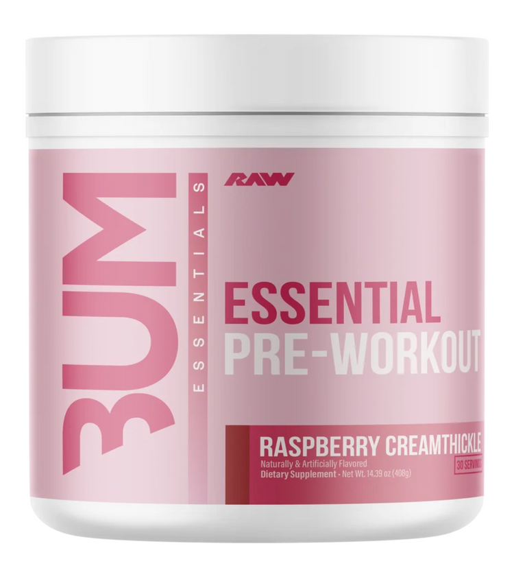 RAW Nutrition's Essential BUM Pre-Workout 30 servings