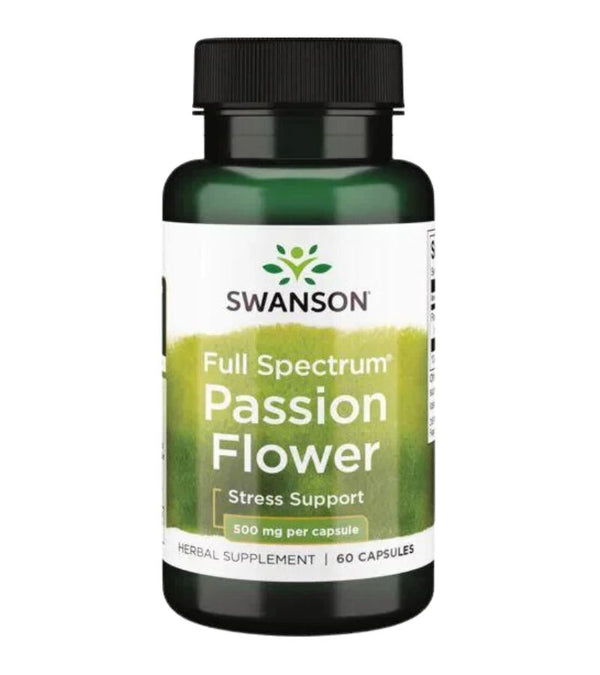 Swanson Full Spectrum Passion Flower 60 vege caps