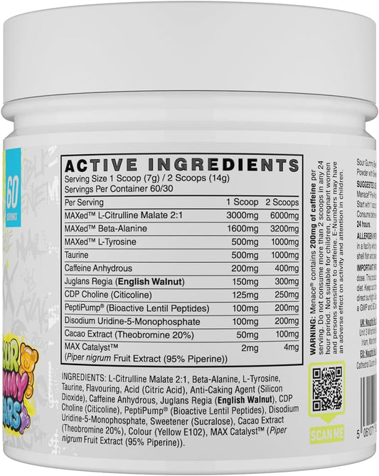 Naughty Boy Menace V2 60 servings