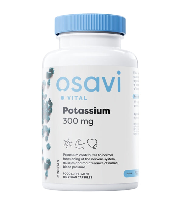 Osavi Potassium 300 mg 180 vegan capsules