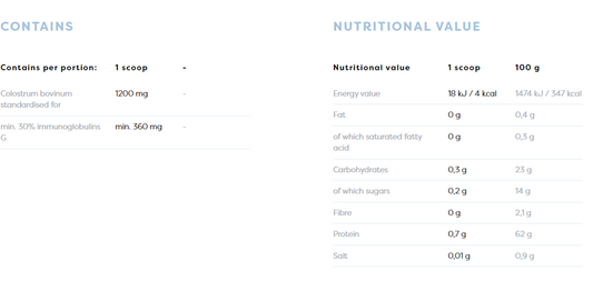 Osavi Colostrum 1200 mg Powder 100 grams