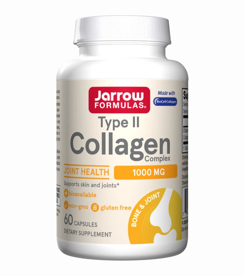Jarrow Formulas Type II Collagen Complex 1000 mg 60 caps (500 mg per caps)