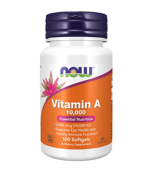 Now Foods Vitamin A 10000 100 Softgels