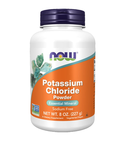 NOW Foods Potassium Chloride Powder – 227 g