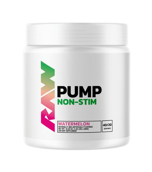 Raw Pump Non-Stim 40/20 servings exp. 8/25