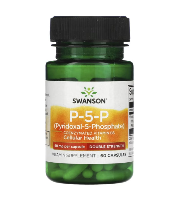 Swanson P-5-P Double Strength 40 mg 60 caps