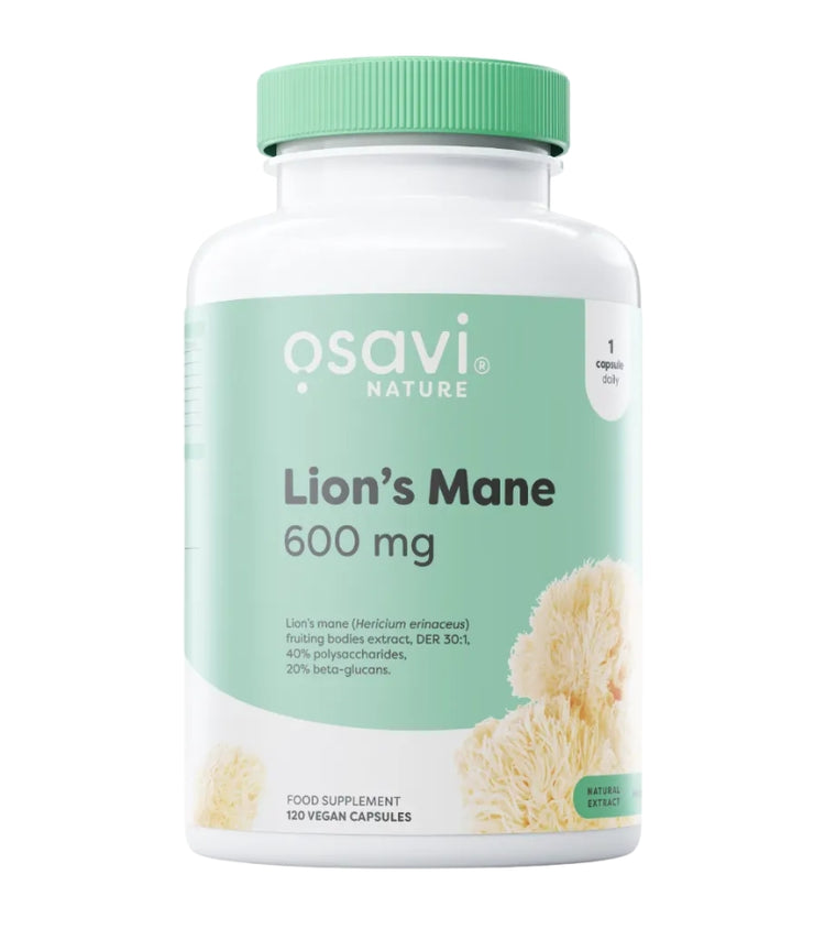 Osavi Lion's Mane 600mg 60 vegan caps