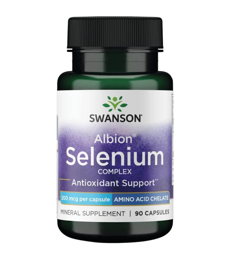 Swanson Albion® Selenium 200 mcg – 90 Capsules