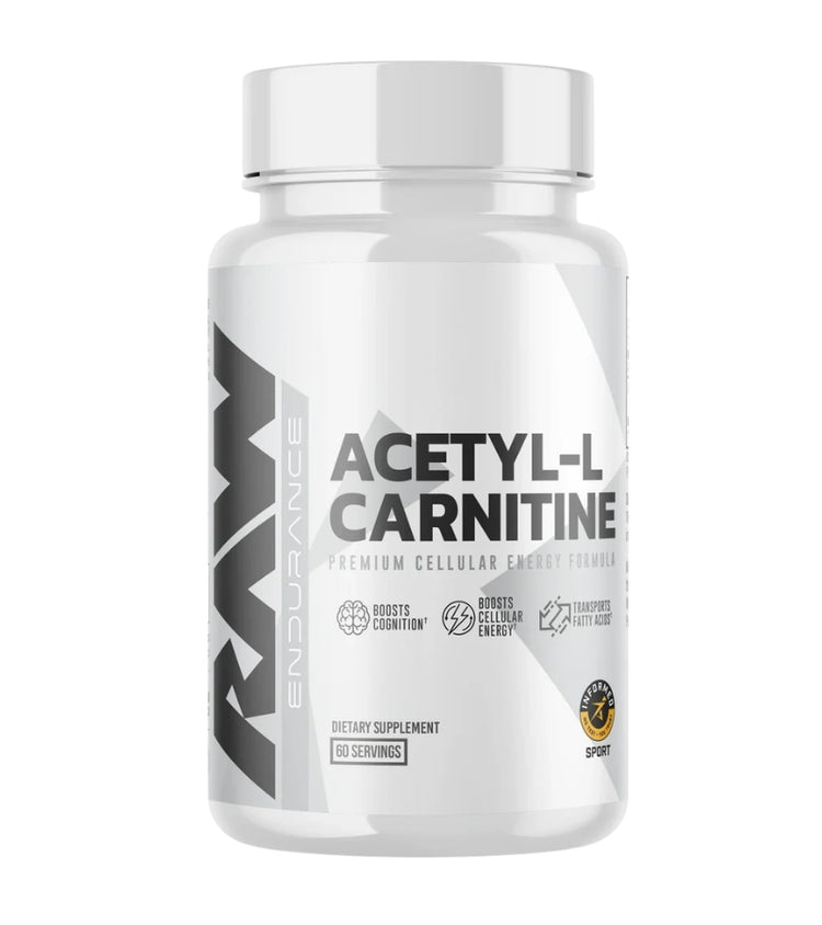 RAW Acetyl L-Carnitine (ALCAR) - 60 Capsules