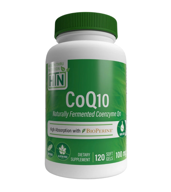 Health Thru Nutrition CoQ10 100mg 120 soft gels