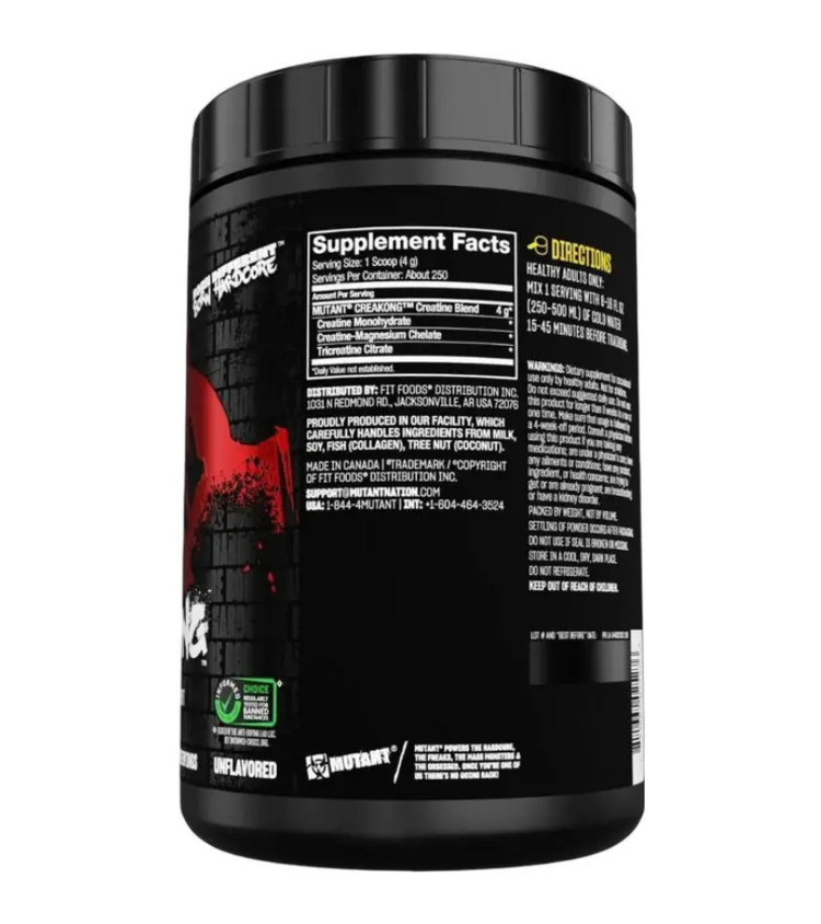 Mutant Creakong Advanced Creatine 1kg
