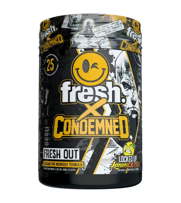 Fresh Out™ Pre-Workout by Fresh™ & Condemned Labz 25 servings