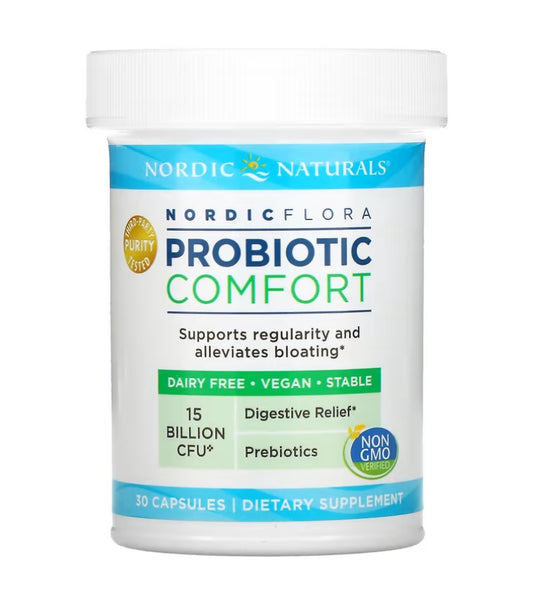 Nordic Naturals Nordic Flora Probiotic Comfort 15 Billion CFU 30 caps