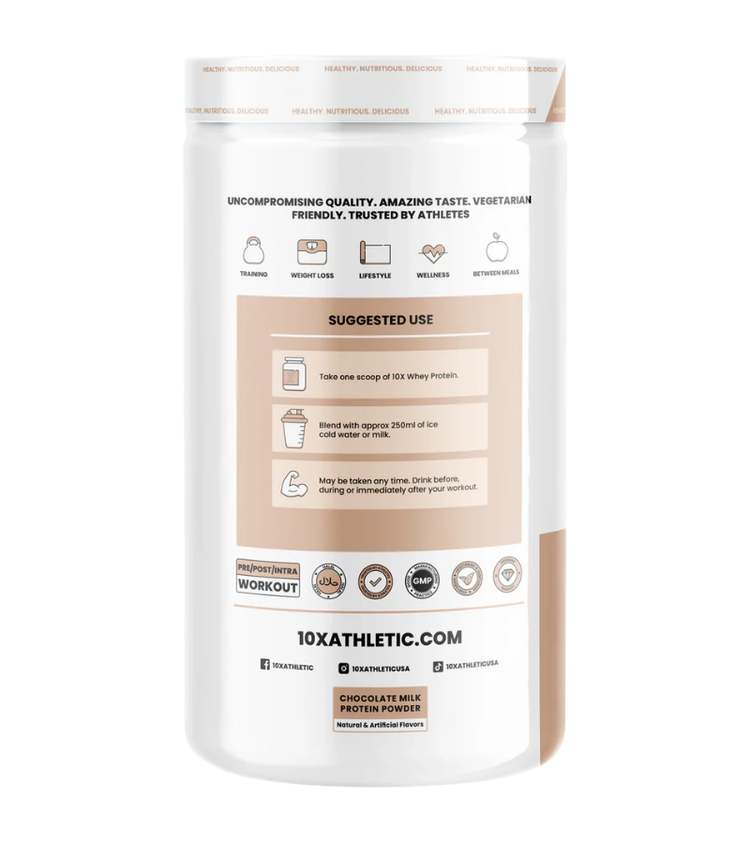 10X WHEY PROTEIN Grass Fed 25 Servings