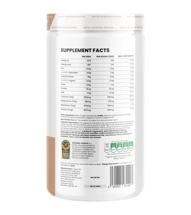 10X WHEY PROTEIN Grass Fed 25 Servings