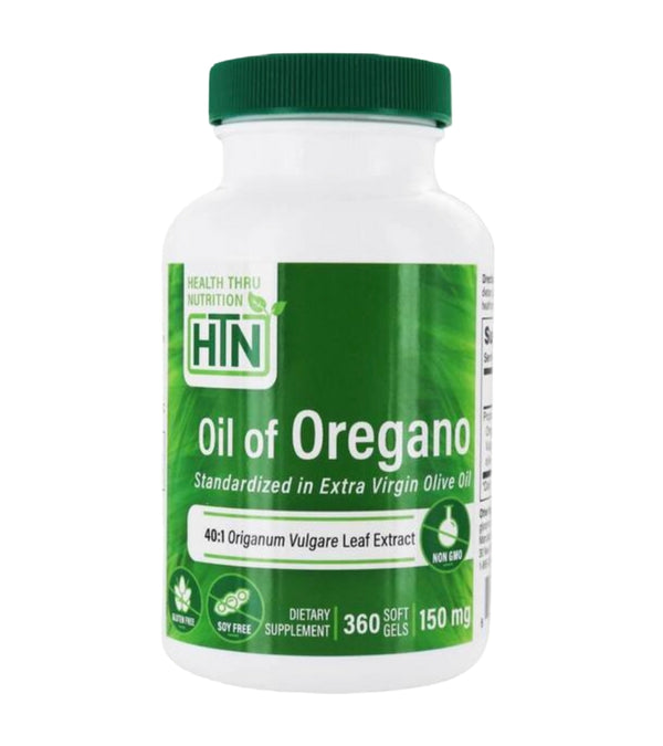 Health Thru Nutrition Oil of Oregano 360 Softgels