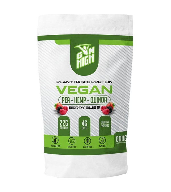 Gym High Plant Based Vegan Protein Blend  600g