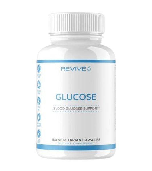 Revive Glucose 180 vege caps exp 12.24