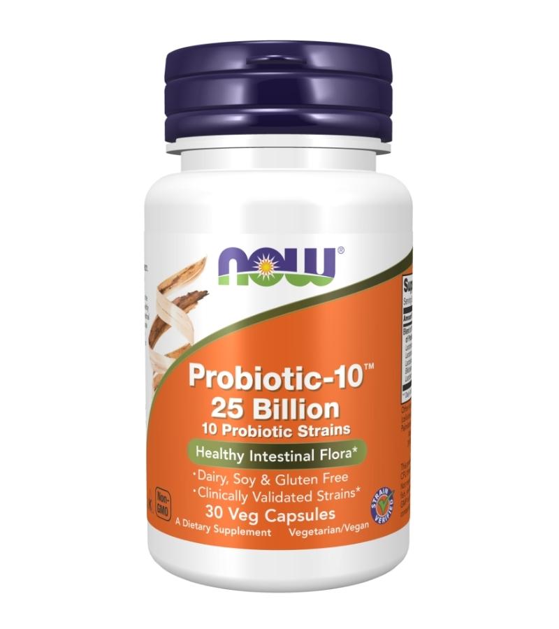 Now Foods Probiotic-10 25 Billion 30 vege caps