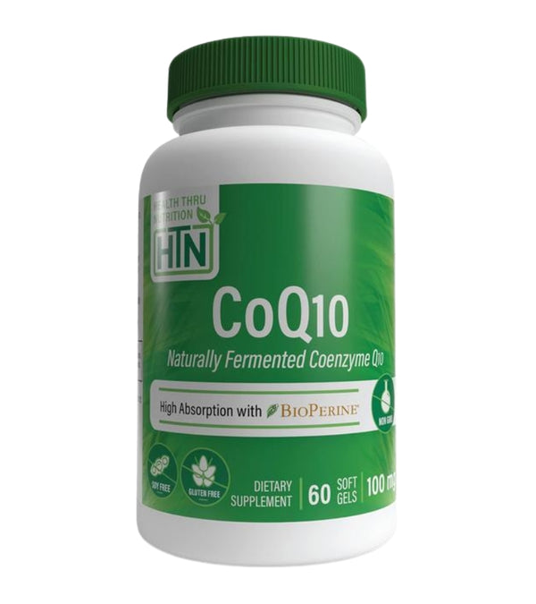 Health Thru Nutrition CoQ10 with Bioperine 60 caps
