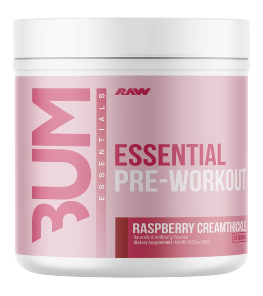 RAW Nutrition's Essential BUM Pre-Workout 30 servings