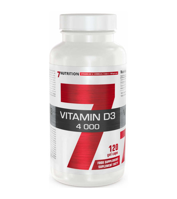 7 Nutrition Vitamin D3 4000 120 gel caps