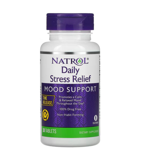 Natrol Daily Stress Relief - 30 tabs