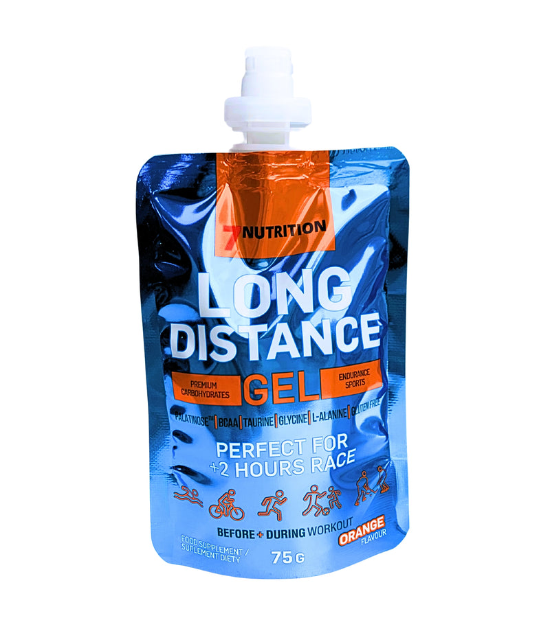 7Nutrition Long Distance Gel orange flavour