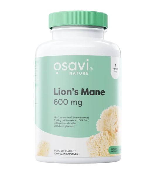 Osavi Vegan Lion's Mane 600 mg - 60 Capsules