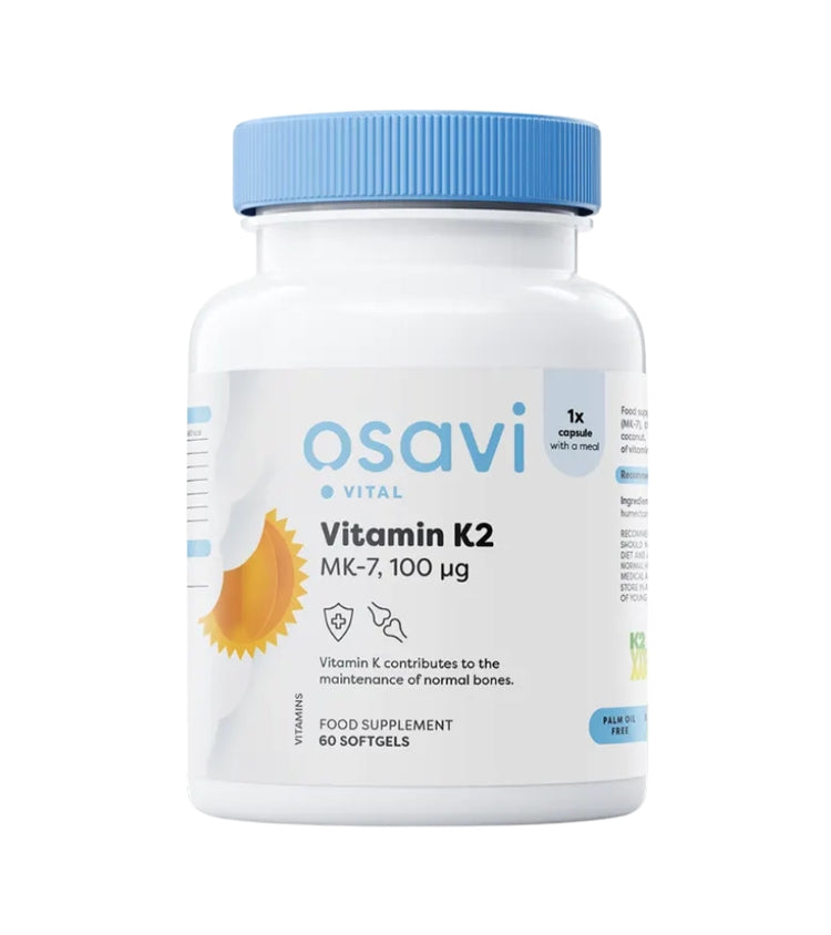 Osavi Vitamin K2 MK-7 100 μg – 60 softgels