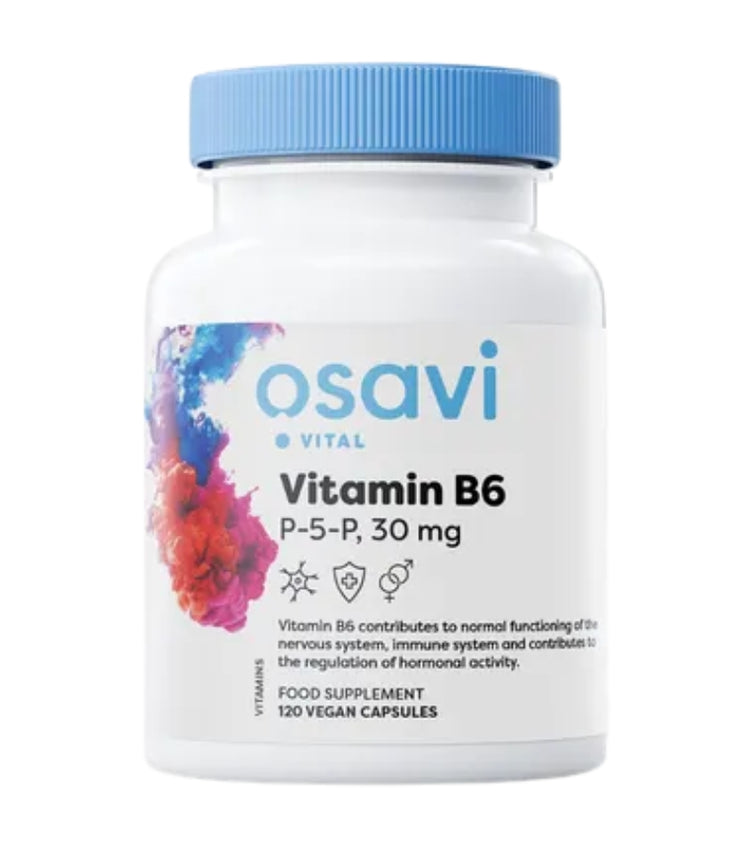 Osavi Vitamin B6 P-5-P - 30mg | 60 Capsules
