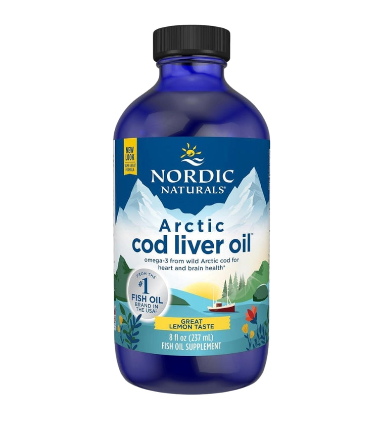 Nordic Naturals Arctic Cod Liver Oil - Lemon