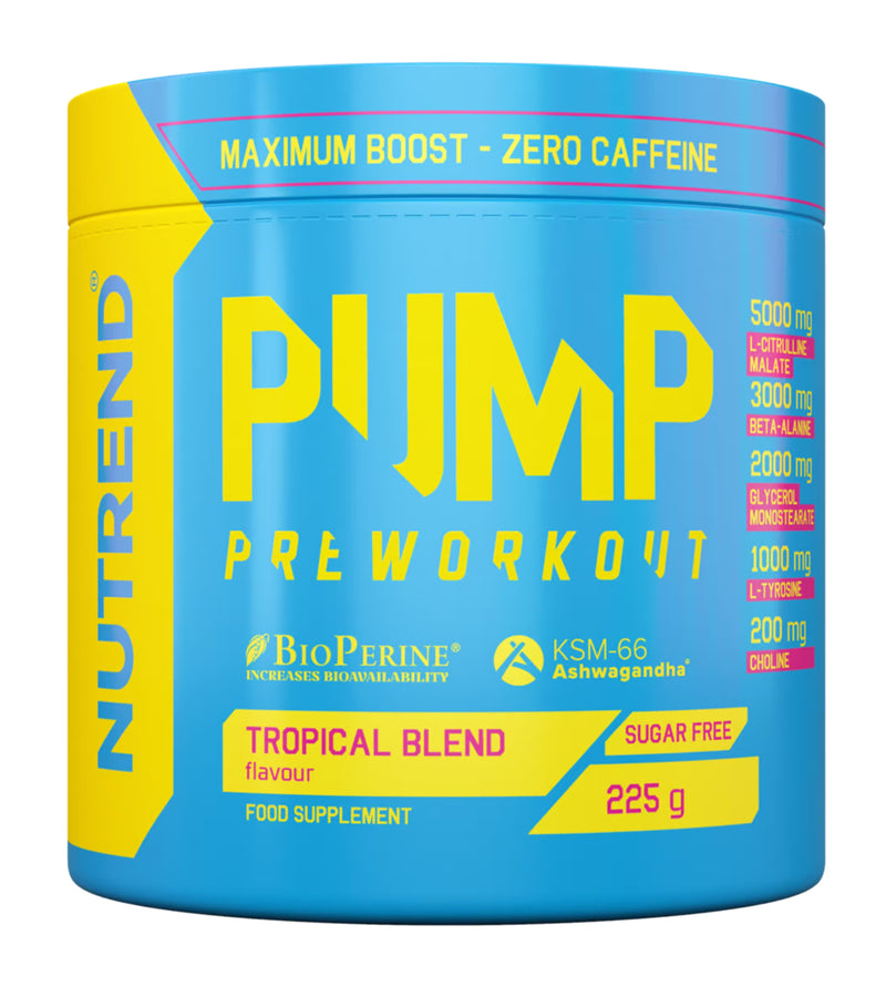 Nutrend Pump Pre-Workout without caffeine