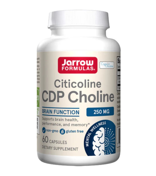 Jarrow Formulas Citicoline (CDP-Choline) 250 mg - 60 Capsules
