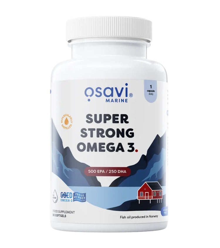 OSAVI Super Strong Omega 3 – 500 EPA / 250 DHA 90 softgels