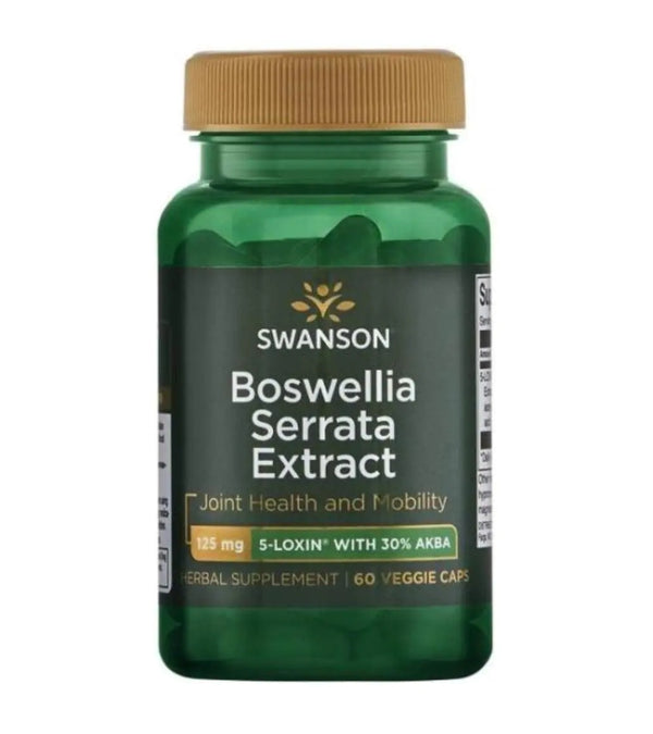 Swanson Boswellia Serrata Extract 125mg 60 caps