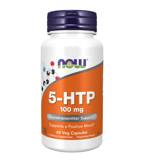 Now Foods 5-HTP 100 mg 60 vege caps