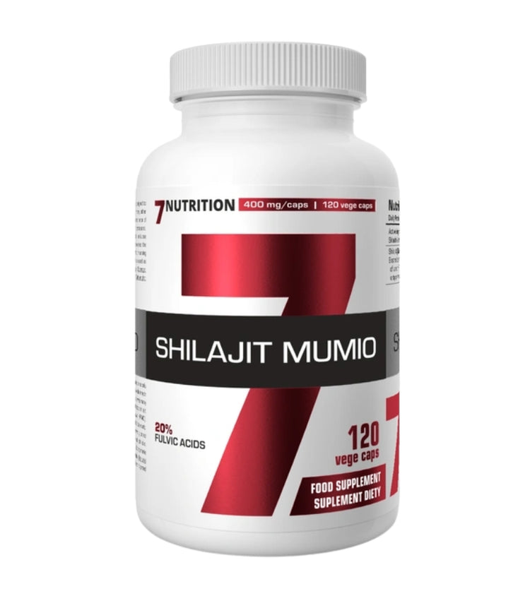 7Nutrition Vegan Shilajit Mumio – 120 Capsules
