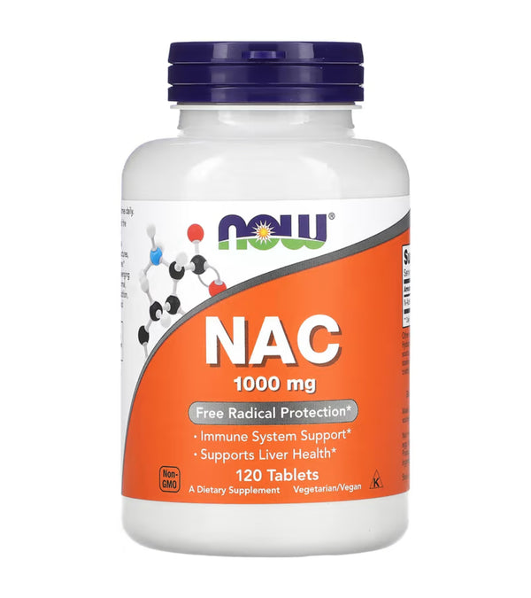 NOW Foods NAC 1000 mg 120 tabs