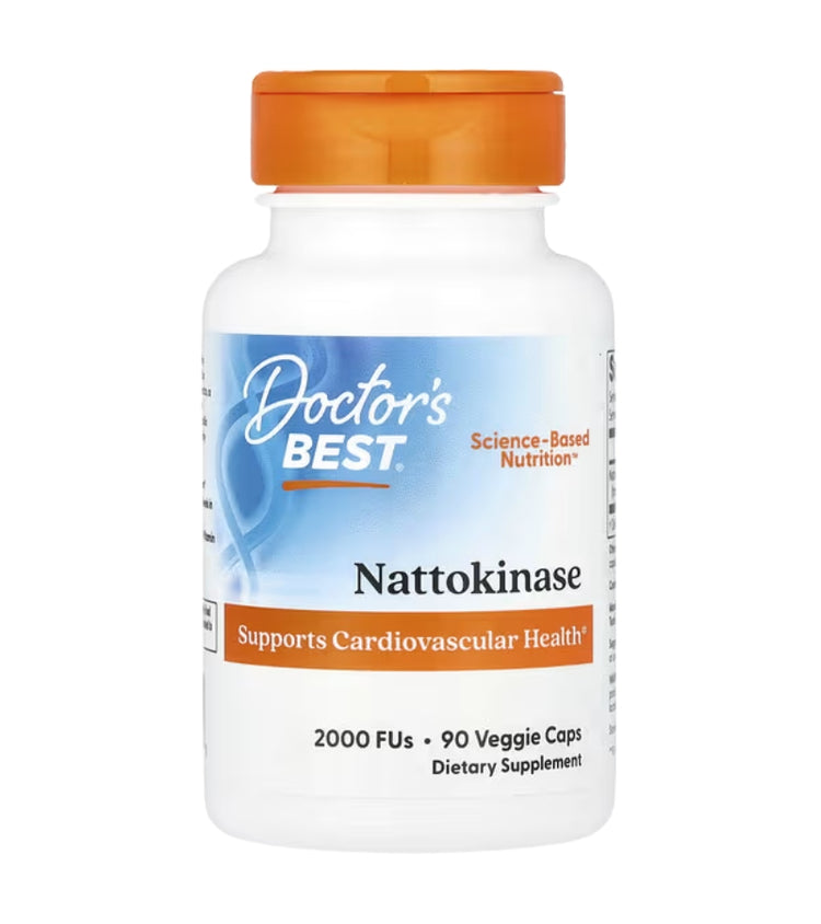 Doctor’s Best Vegan Nattokinase – 2,000 FU | 90 Capsules