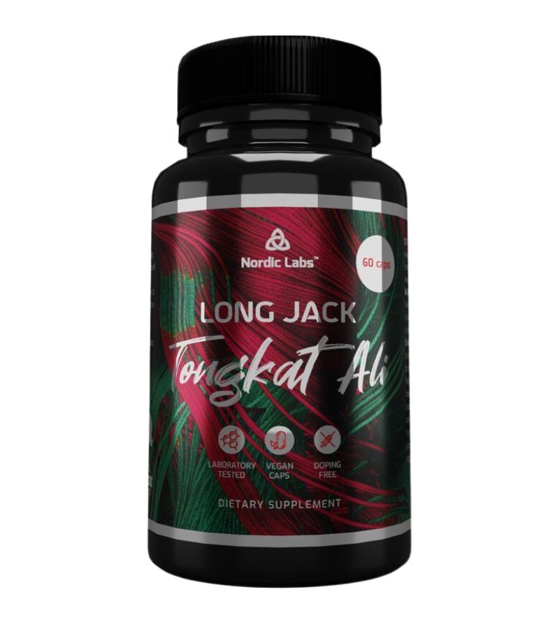 Nordic Labs Long Jack Tongkat Ali 60 vege caps