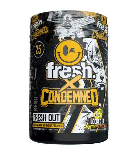 Fresh Out™ Pre-Workout by Fresh™ & Condemned Labz 25 servings