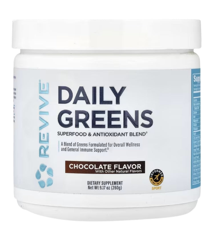 Revive Daily Greens – Superfood & Antioxidant Blend | 260 g | 20 Servings