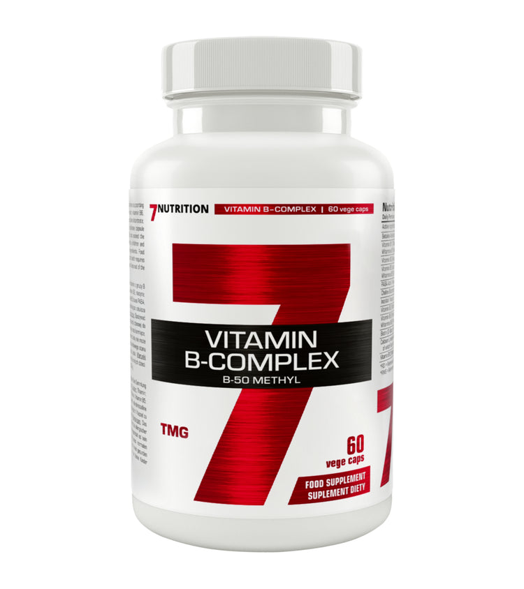 7Nutrition Veggie Vitamin B-Complex B-50 Methyl - 60 Capsules