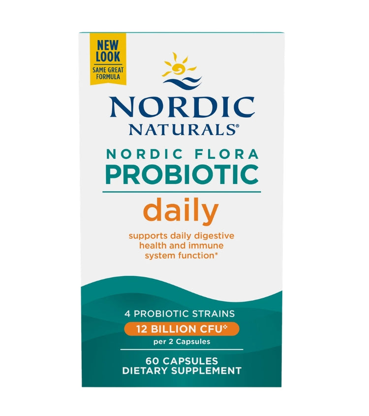 Nordic Naturals Nordic Flora Probiotic Daily – 60 Capsules