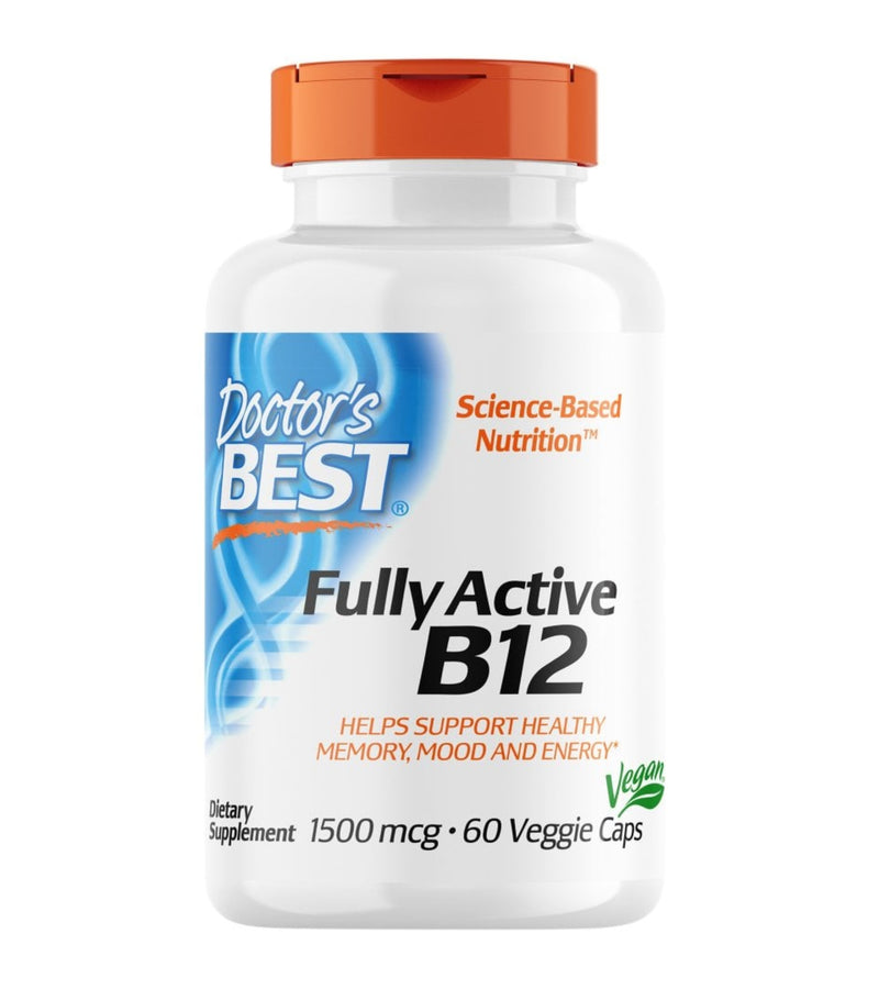 Doctor's Best Fully Active B12 1500 mcg 60 vege caps