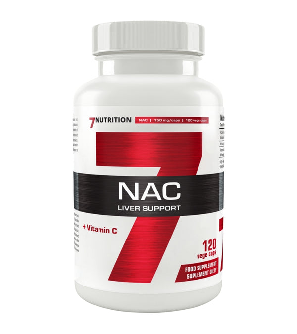 7 Nutrition NAC + Vitamin C120 vege caps