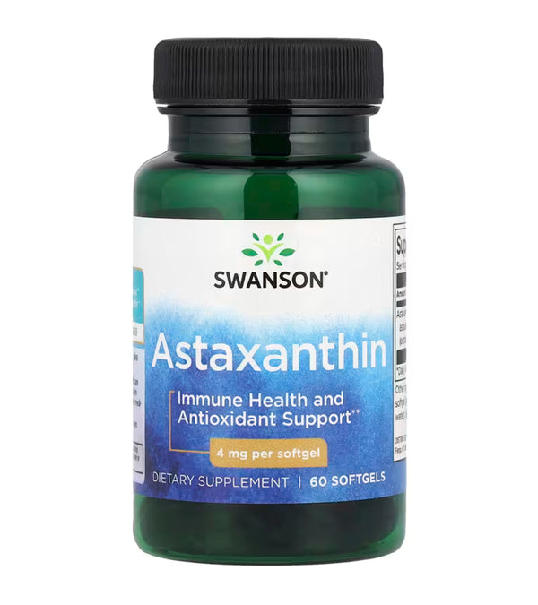 Swanson Astaxanthin 4mg 60 Softgel