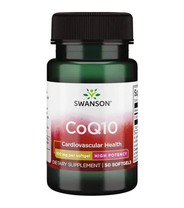 Swanson Coenzyme Q10 100mg 50 Softgels