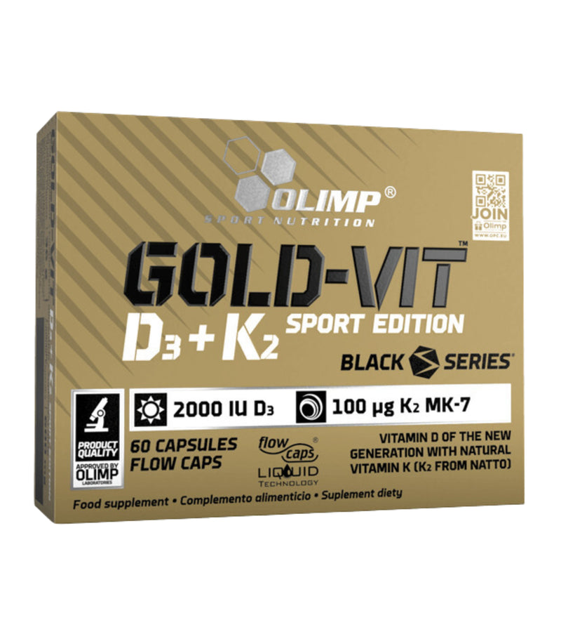 Gold Vit D3 + K2 Sport Edition 60 caps